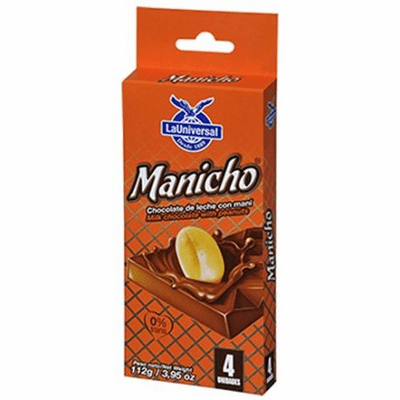 La Universal Manicho Milk Chocolate with Peanuts