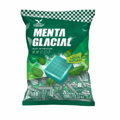 La Universal Menta Glacial 100 Units Net Wt 12.35 Oz