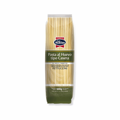 LAS ACACIAS Fettuccine al Huevo Tipo Casera 17 oz