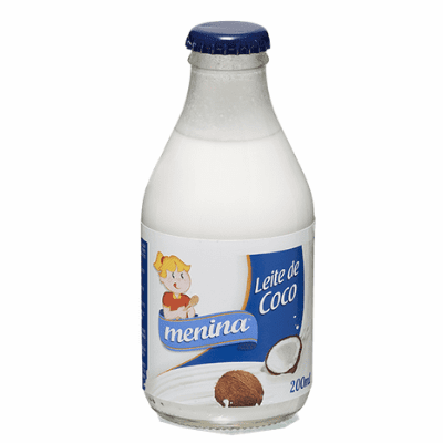 Leite de Coco Menina 200ml Leite de Coco