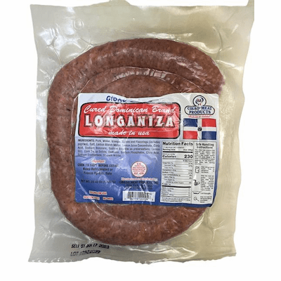 Longaniza Cibao Cured Dominican Brand NetWt 10 oz.