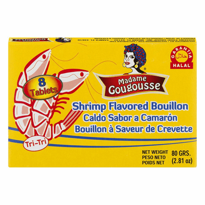 Madame Gougousse Shrimp Flavored Bouillon Cubes