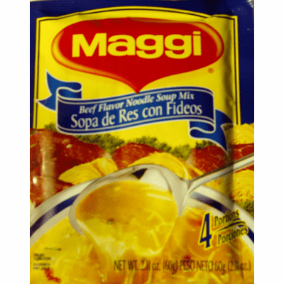 MAGGI Sopa de Res con Fideos 2.11oz