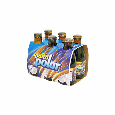 MALTA POLAR 7 oz. (6 PACK BOTTLES)