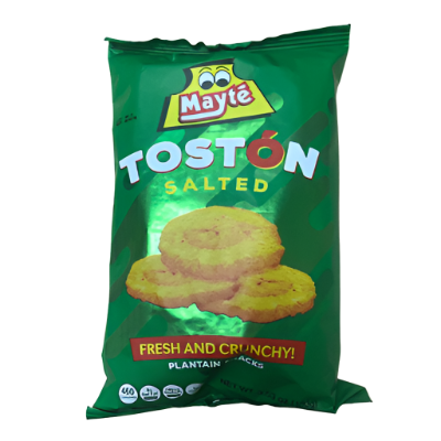 Mayte Toston Fresh and crunchy Plantain snack Net.Wt 100gr