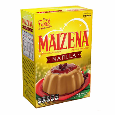 Natilla con Panela Maizena
