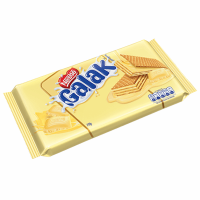 Nestle Galak Wafer Recheado Sabor Chocolate Branco 150 grs.