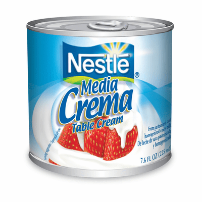Nestle Media Crema (Table Cream) Net Wt 7.6oz