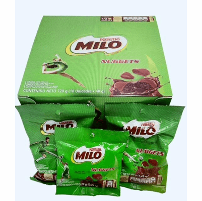 Nestle Milo Nuggets 18 Units Net Wt 720 g