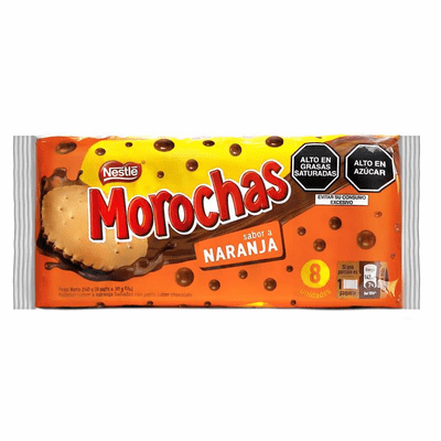 Nestle Morochas Sabor A Naranja Net.Wt 240GR