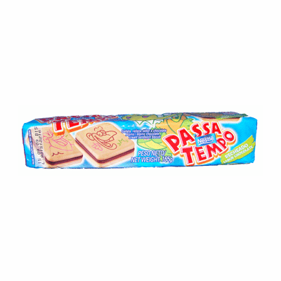 Nestle PassaTempo Chocolate Flavored Cream Sandwich Biscuit From Brazil