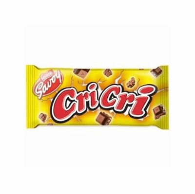 Nestle Savoy Cricri (Milk Chocolate with Crisped Rice) NET WT 4.33oz (123g)