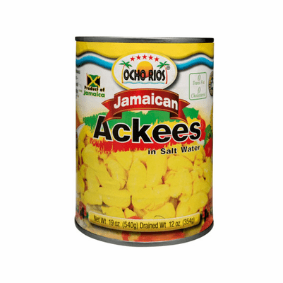Ocho Rios / Tropical Isle Jamaican Ackees in Salt Water Net.Wt 19 oz
