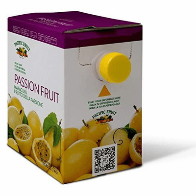 Pacific Fruit Passion Fruit Pulp (Pulpa De Maracuya) Net.Wt 3 kg app 26 servings of 4 oz