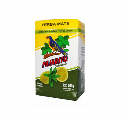 Pajarito Yerba Mate Menta-Limon 500 grs. Pajarito Menta Limon