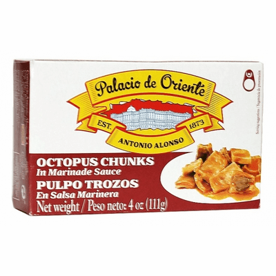 Palacio De Oriente Octopus Chunks In Marinade Sauce
