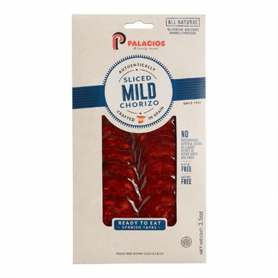Palacios Authentic Spanish Sliced Mild Chorizo