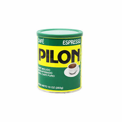 Pilon Espresso Descaffeinated Ground Coffee 100 % pure Net Wt. 10 oz