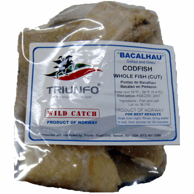 Postas de Bacalhau Noruego 2 lbs. app.