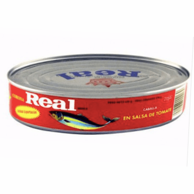 Real o Sirena Sardinas en Salsa de Tomate 425 g ( 15 oz.) Sardinas Real