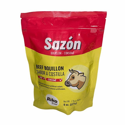 Riko Brand Sazon Consome Beef Bouillon Net Wt 8 oz