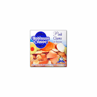 ROBINSON CRUSOE/GEOMAR Machas/Pink Clams in Brine 3.2 oz