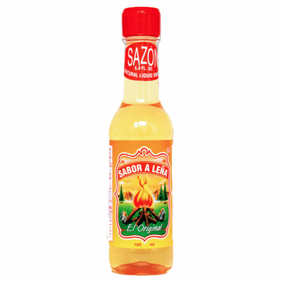 SABOR A LEÑA Sazon Liquido 5.8 oz. Sabor a Leña