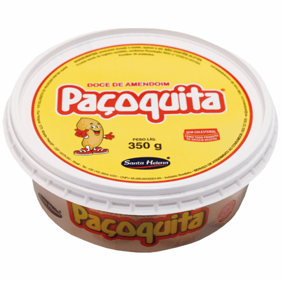 Santa Helena Paçoquita Doce de Amendoim Rohla Net.Wt 350g