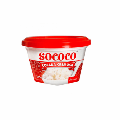 Sobremesas Prontas Sococo Cocada Cremosa Net Wt 335 g