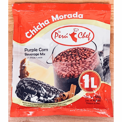The Peru Chef Chicha Morada (Purple Corn Beverage Mix) Net. Wt 4.02 oz