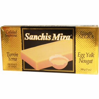 Sanchis Mira Turron de Yema 200 grs. (7oz.)