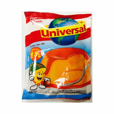 Universal Flan sabor a Lucuma NET.WT 150g