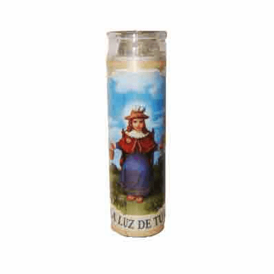 Vela Santo Nino de Atocha - Glass Candle