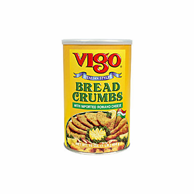 VIGO Italian Style Bread Crumbs with Romano Cheese 24 oz.