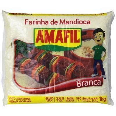 Amafil Farinha de Mandioca Branca Fina