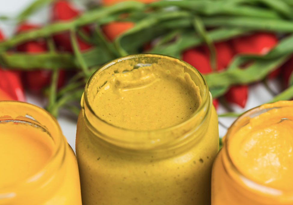 Peru Chef Aji Amarillo con Huacatay Salsa - Yellow Hot Pepper with Black Mint Sauce 10.5 oz
