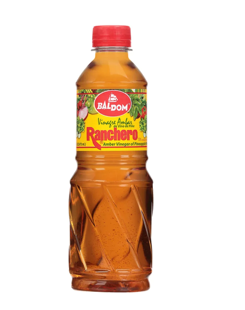 Baldom Ranchero Vinagre Ambar de Vino de Piña - Amber Vinager of Pineapple Wine 