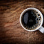 White cup of Café Pilão Extraforte coffee