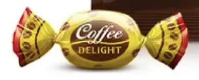 Piece of Colombina coffee delight