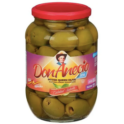 Pitted Queen Olives - Aceituna Goral Deshuesada