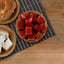 Bowls with guava, dulce de leche and coconut