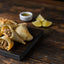 Traditional baked Argentine empanadas savoury pastries with meat beef stuffing and alicante ground cumin