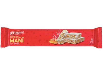 Georgalos Turron de Mani Con Miel 280 g