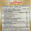 Inca's Food Té Maca nutrition facts