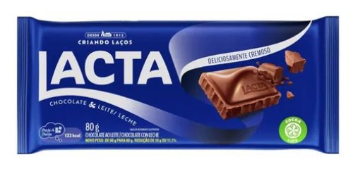 Lacta Chocolate Ao Leite 