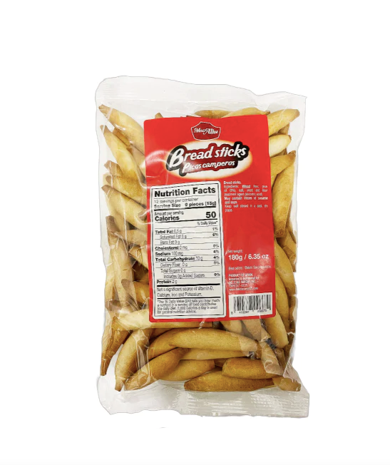 Mas Aliu Bread Sticks Picos Camperos Net.Wt 180 g