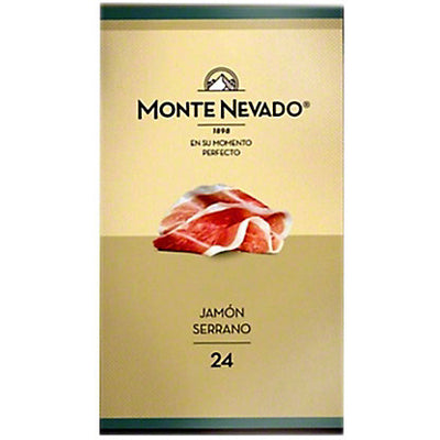 Monte Nevado Jamon Serrano Lasqueado - Sliced Serrano Ham 