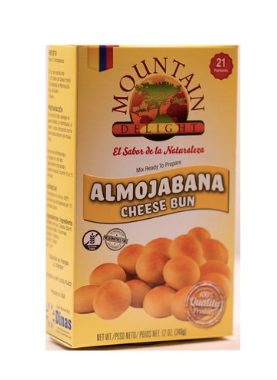 Mountain delight Almojabana Cheese Bun Mix 12oz, Makes 21 Portions