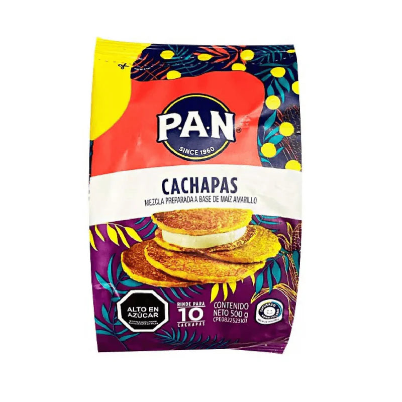 P.A.N. Cachapas Harina de Maiz Amarillo Net.Wt 500g