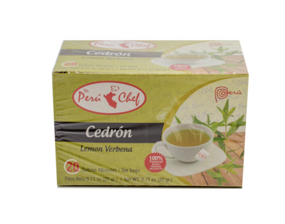 Peru Chef Cedrón Lemon Verbena 20 Tea Bags